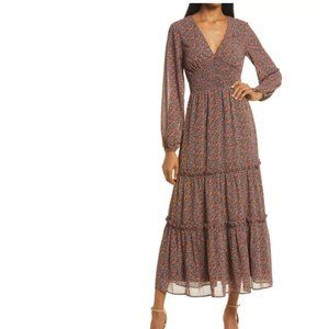 Worn-Once LOST + WANDER (Nordstrom) Love in Bloom Long Sleeve Maxi Dress | Large